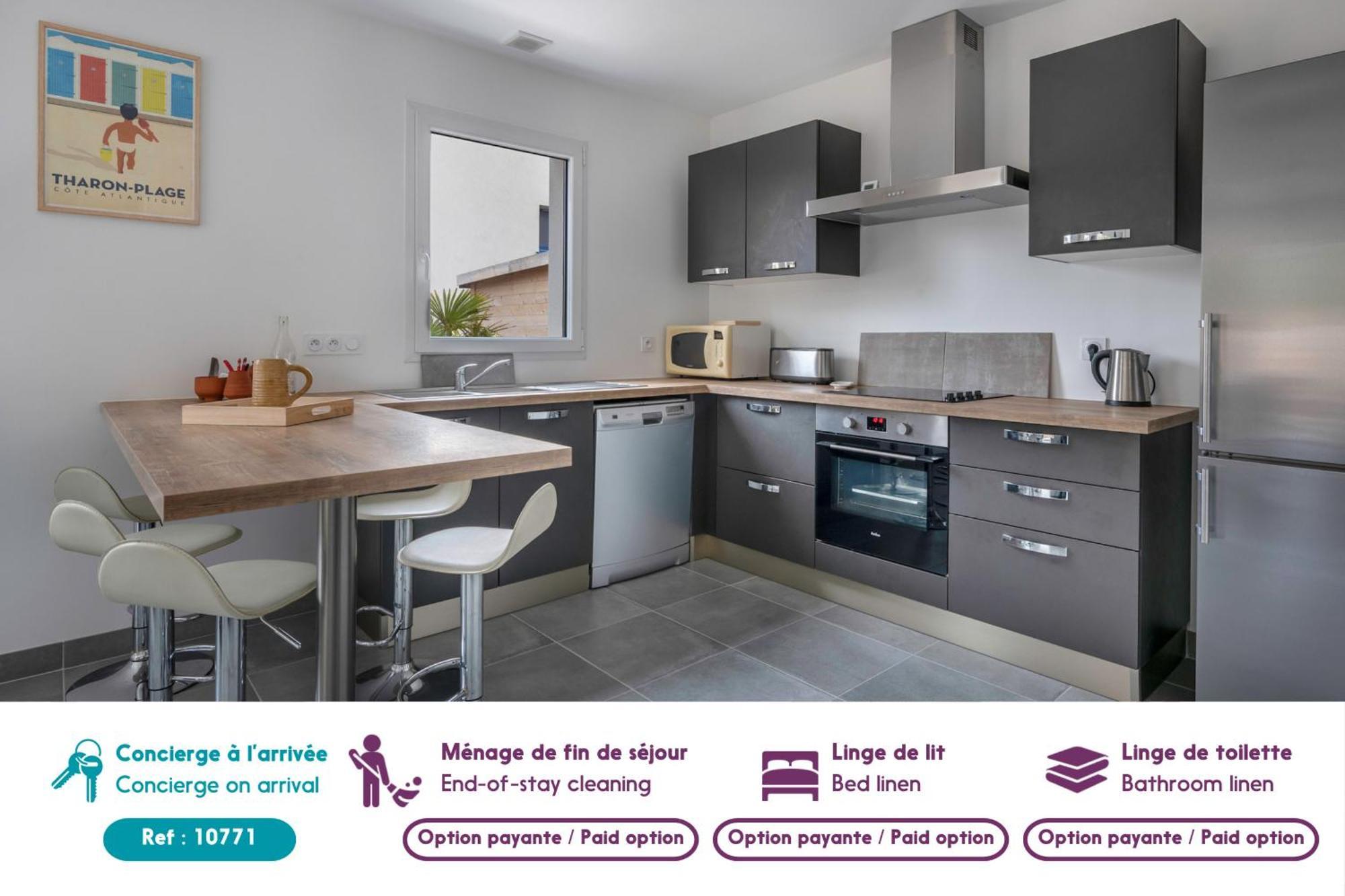 Hébergement de vacances Escapade Dans Maison Moderne A Michel Chef Chef *